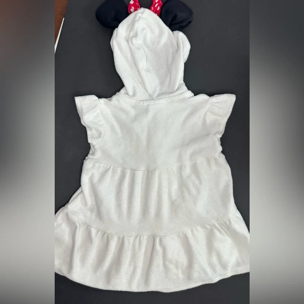 Minnie Mouse swimsuit cover size 12-18 mths